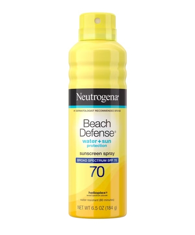 Neutrogena beach defense sunscreen spray SPF 70