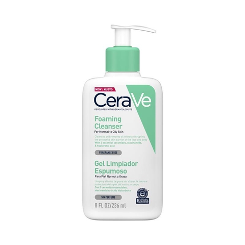 CeraVe Foaming facial cleanser