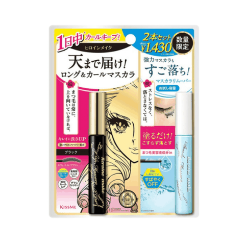 Mascara Kiss Me Heroine + Tẩy trang