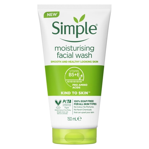 Simple Moisturizing Facial Wash