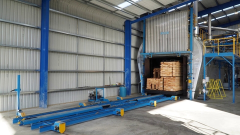 Phương pháp gia nhiệt sản xuất gỗ nung
