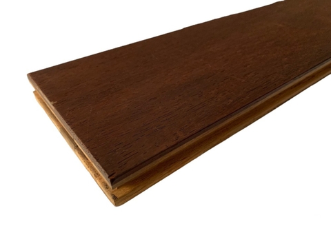 Sàn trong nhà 3 lớp mặt gỗ Hương nung