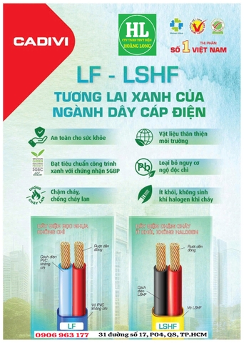 CHỌN SỐNG XANH – CHỌN DÂY ĐIỆN KHÔNG CHÌ CADIVI: GIẢI PHÁP MỚI, GIÁ THÂN QUEN CHO CÔNG TRÌNH HIỆN ĐẠI