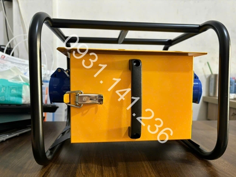 TỦ NGUỒN ĐIỆN TẠM THI CÔNG CÔNG TRÌNH DI ĐỘNG 1 PHA SẮT VÀNG