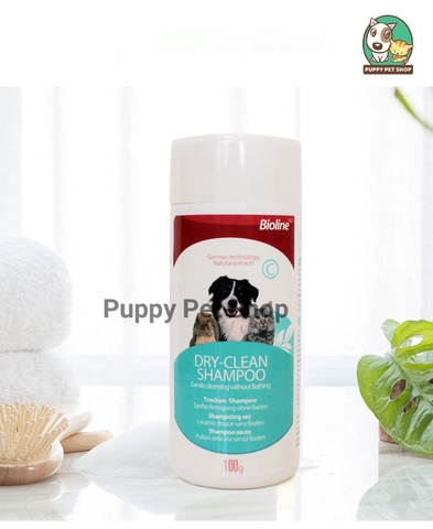 Phấn Tắm Khô Tẩy Bay Bụi Bẩn Không Gây Bết Dính Hương Thơm Dễ Chịu Bioline Dry- Clean Shampoo 100g