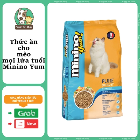 Thức ăn hạt cho Mèo mọi lứa tuổi Minino Yum