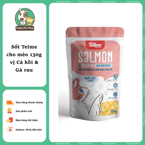 Sốt Tellme dành cho mèo 130g