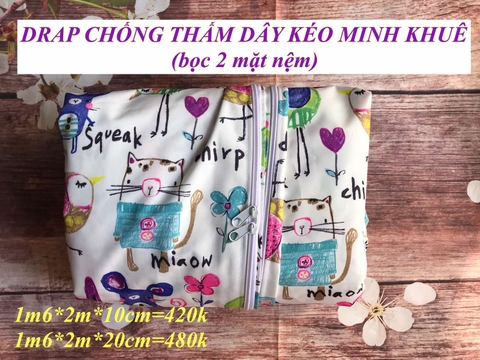 Áo(vỏ bọc) nệm chống thấm Minh Khuê