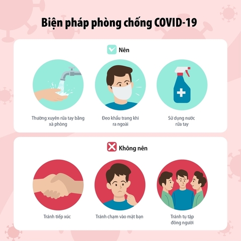 Phòng chống COVID-19: Mách bạn 12 cách bảo vệ bản thân hiệu quả nhất