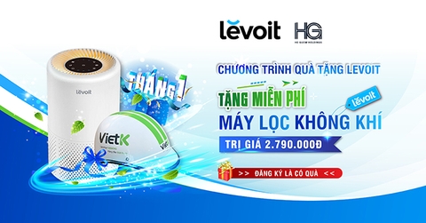 Tặng các bạn 1 máy lọc không khí Levoit Vista 200 RAM trị giá 2,79 triệu đồng và 5 mũ bảo hiểm cao cấp