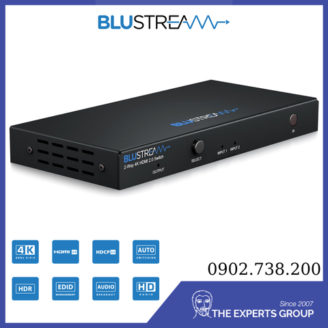 SW21V2 / 2-Way 4K HDMI Switch