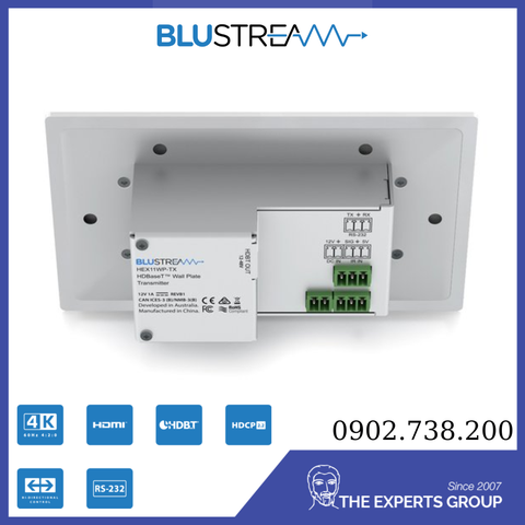 HEX11WPTX / HDMI Wall Plate HDBaseT™ Transmitter