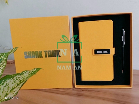 IN SỔ TAY DÁN GÁY A6 - SHARK TANK