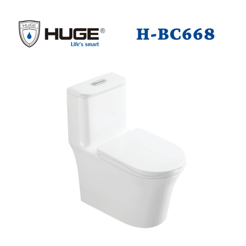 BỒN CẦU MỘT KHỐI H-BC668