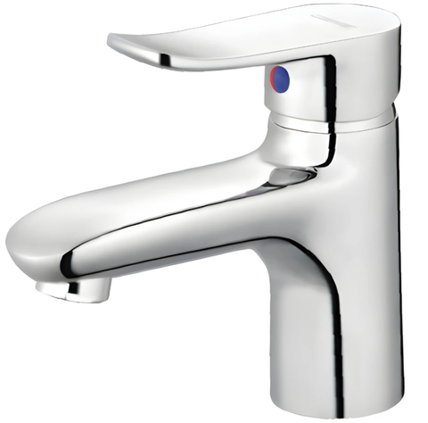 Vòi Lavabo CAESAR B490CU Nóng Lạnh Bộ Xả Nhấn