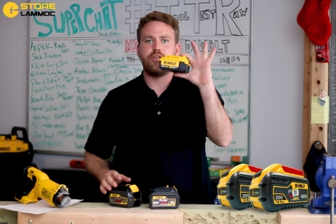 5 Lý Do Bạn Không Nên Sử Dụng Pin Dewalt Flexvolt Trên Dụng Cụ 20V Max