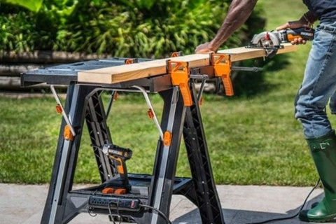 Bàn thao tác đa năng Worx WX051: Thiết Kế Tinh Tế, Chịu Tải Trọng Ấn Tượng
