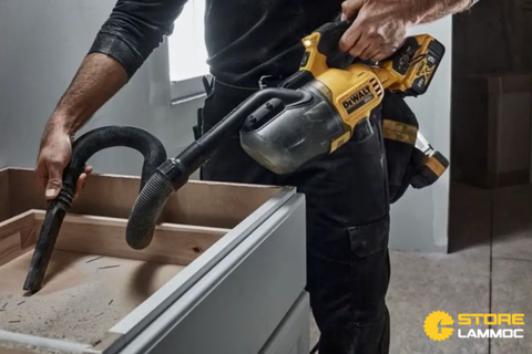Đánh giá chi tiết máy hút bụi Dewalt DCV501H