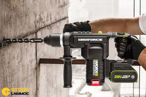 Đánh Giá Máy Tổng Quan Các Dòng Khoan Bê Tông Pin Worx