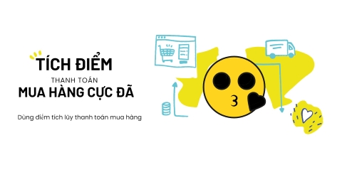 Thanh toán bằng điểm thưởng mua hàng tại Store Làm Mộc