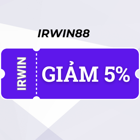 Irwin - Giảm 5% cho tất cả sản phẩm