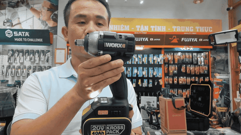 Máy bắn bu lông Worx WE272: Giải pháp hoàn hảo cho thợ sửa máy giặt