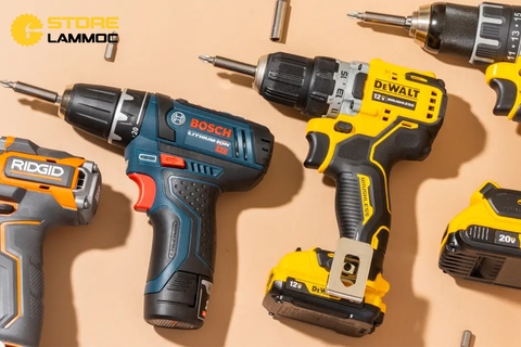 Nên mua máy khoan tường dùng điện hay dùng pin