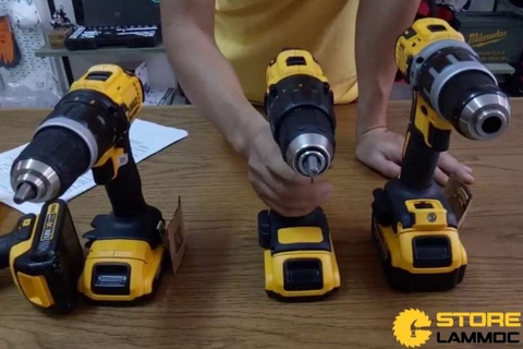 Sự Khác Nhau giữa Máy Khoan Pin Dewalt DCD776C2, DCD777D2 và DCD785D2
