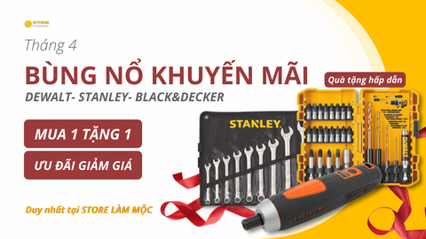 Bùng nổ sale tháng 4 !!! Đã giảm giá còn được tặng quà tại Store Làm Mộc