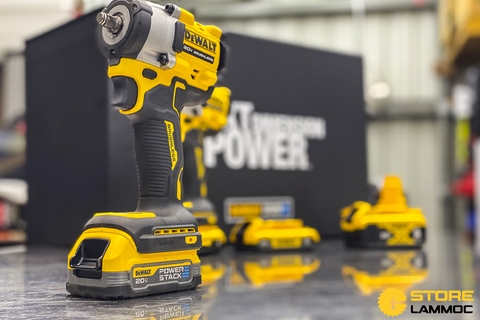 10 Lý Do Bạn Nên Chọn Pin Dewalt Powerstack