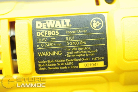 Máy vặn vít pin Dewalt 12V DCF805C2