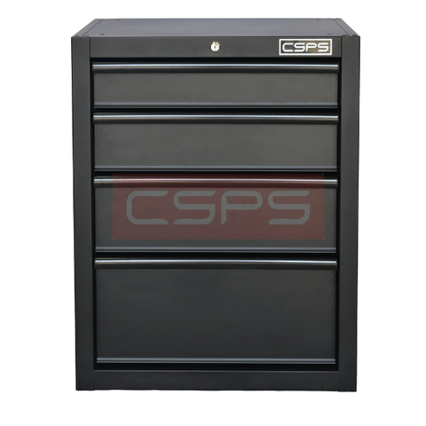 Tủ dụng cụ CSPS 61cm - 04 hộc kéo màu đen CSPS VNTC06104BB1
