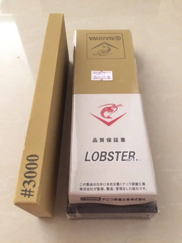 Đá mài dao kéo Lobster NAT-3000D 1 mặt độ mịn 3000