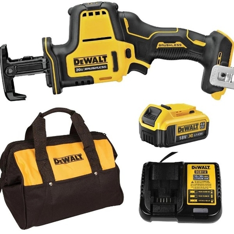Bộ máy cưa kiếm pin 20v Dewalt DCS369M1 (1 pin 4 ampe)