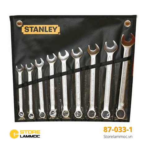 Bộ cờ lê vòng miệng 9 chi tiết MET Stanley87-033-1