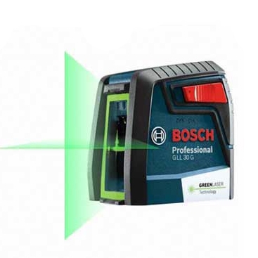 Máy cân mực 2 laser tia xanh mini Bosch GLL 30G