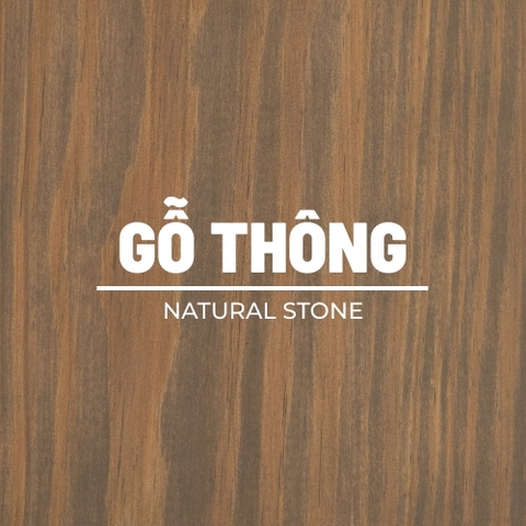 mau Natural Stone tren go thong