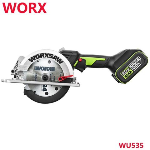 Máy cưa đĩa mini dùng pin 20V 140mm Worx WU535