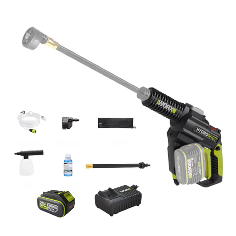 Máy xịt rửa xe pin 20V Worx WU630.15.6B (1 pin 5Ah, 1 sạc 6A)