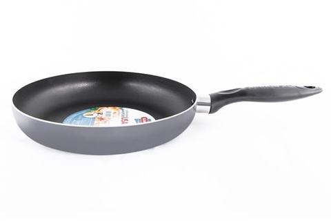 Chảo nhôm sần cạn Coop mart ghi phi 24