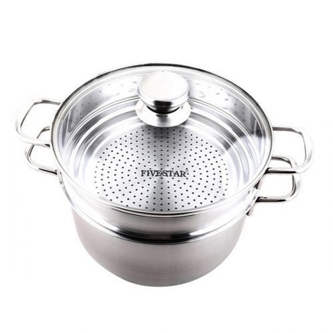Bộ xửng hấp Inox quai đệm phi 26