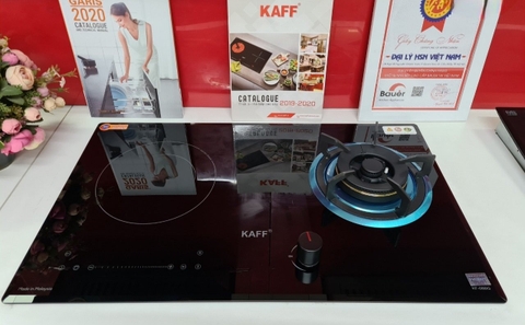 Bếp gas kết hợp từ Kaff KF-088IG - NK Malaysia - BH5 Năm - Hàng chính hãng