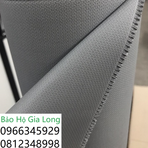 bạt silicone chống cháy 0,75mm