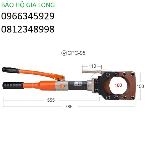 kìm cắt cáp thủy lực CPC-95