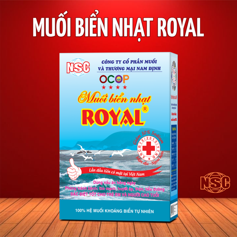 Muối biển nhạt Royal bảo vệ sức khỏe cộng đồng