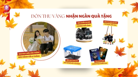 Tháng 9 đón thu vàng, nhận ngàn quà máy ảnh khủng tại Máy Ảnh Cũ Hà Nội