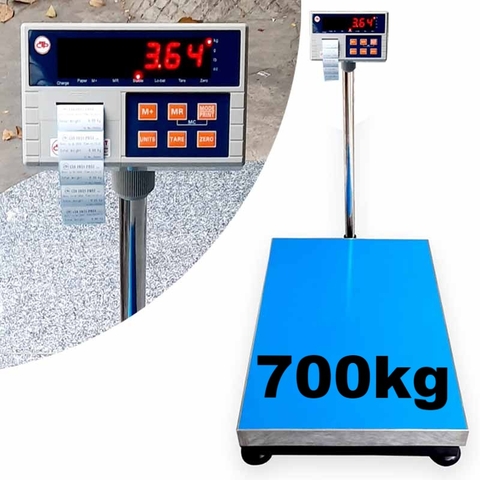 Cân Bàn Điện Tử 700kg In Tem Dán Yaohua PWE700-B68