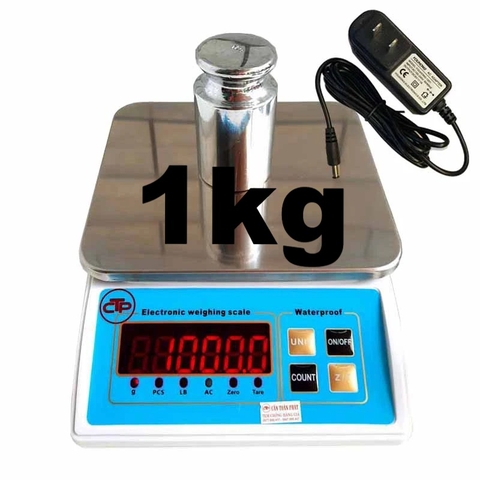 Cân Điện Tử Nhà Bếp 1kg/ 0.1g Chống Nước ACS ACS-1K