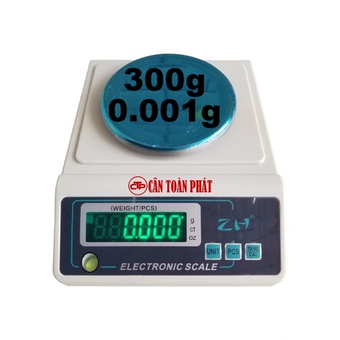 Cân Tiểu Ly 300g/ 0.001g Cân điện tử kỹ thuật ZH303