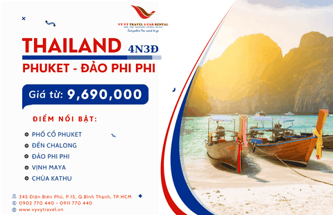 THAILAND: THIÊN ĐƯỜNG BIỂN PHUKET - ĐẢO PHI PHI